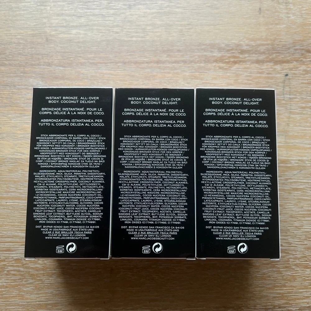 MARC JACOBS GLOW AWAY BRONZING COCONUT BODY STICK